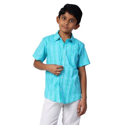 Light Blue Regular Collar Shirt